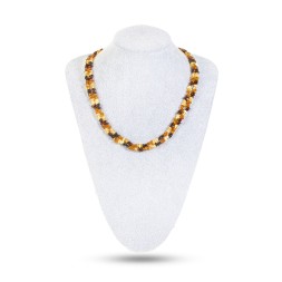 Бусы &quot;Галька&quot; из Янтаря