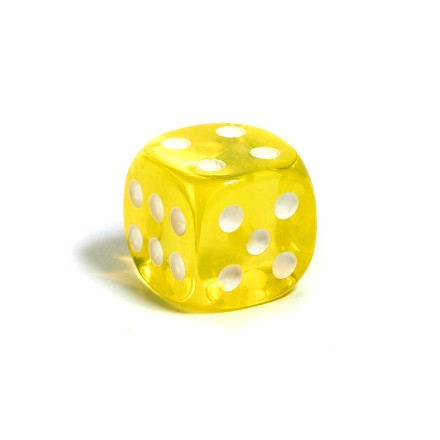 Кубик игральный из искусственного Янтаря купить