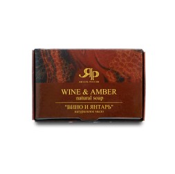 Мыло натуральное &quot;Вино и Янтарь&quot; 100г