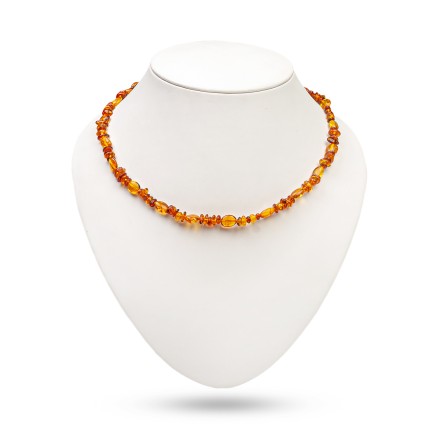 Бусы &quot;Галька/Сливка&quot; из Янтаря купить