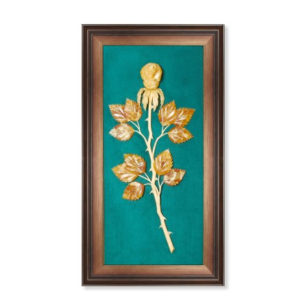 Панно &quot;Роза&quot; из Янтаря купить